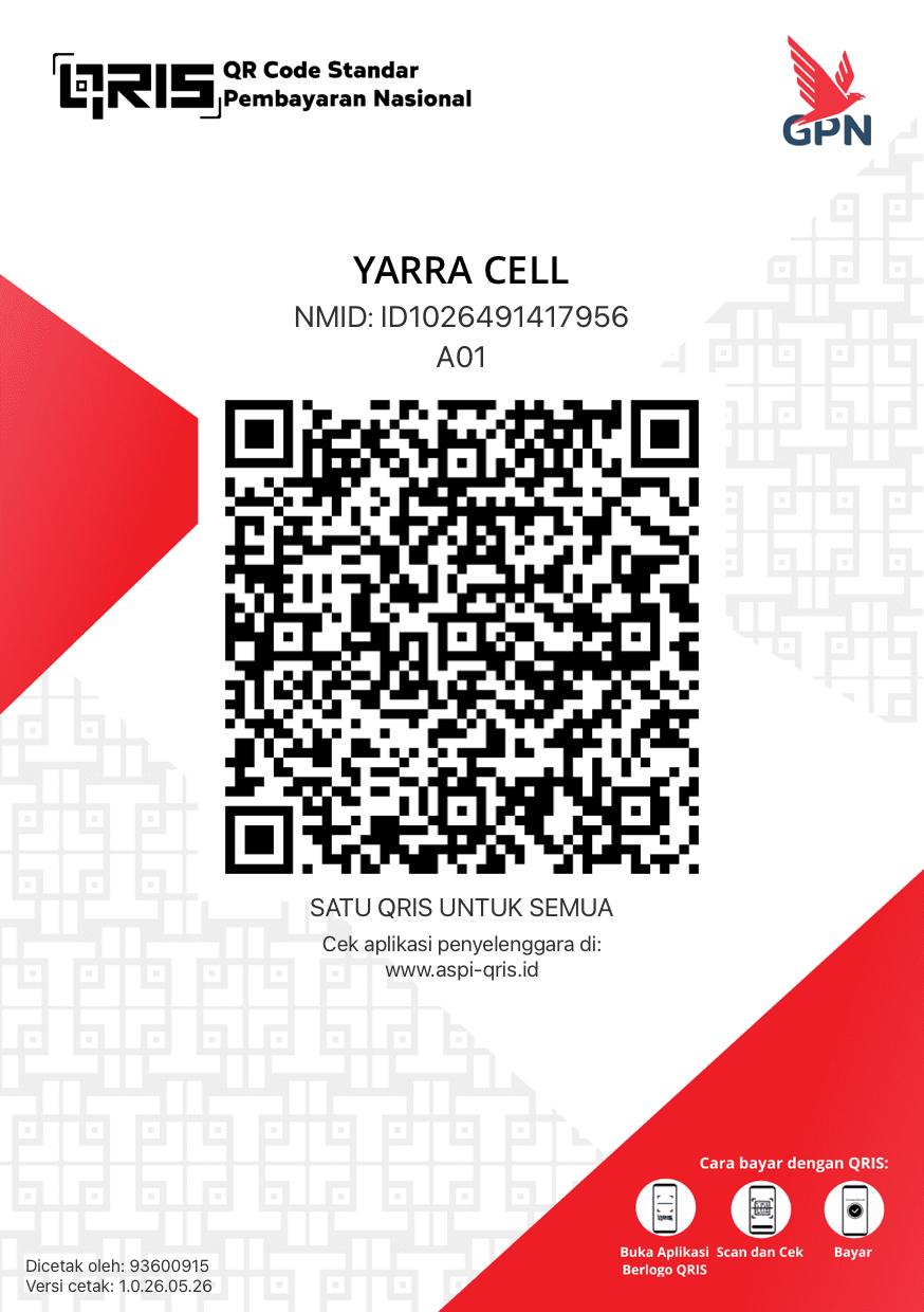 QRIS Yarra Cell